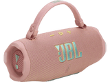 Altavoz bluetooth - JBL Charge 6, 45 W, Bluetooth, Hasta 24 horas + 4 horas con Playtime Boost, Resistente a golpes, agua y polvo, Rosa