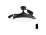 Ventilador de techo - KOENIC KCF 4226 ES Ceiling fan, Luz LED, motor DC 35 W, Mando a distancia, 6 velocidades, Modo brisa, Invierno y verano, Negro