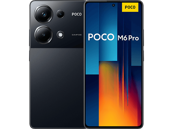 Móvil - poco M6 Pro, Negro, 512GB, 12GB RAM, 6.67" Full HD+, MediaTek Helio G99 Ultra, 5000 mAh, Android