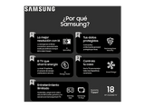TV QLED 43 - Samsung The Serif TQ43LS01DAUXXC , UHD 4K, Quantum Processor 4K, Smart TV, DVB-T2 (H.265), Blanco