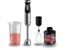 Batidora de mano - Cecotec Power Pulsar 2300Max Cream&Crush, 2300 W, Cuchillas 4 Hojas Acero Inoxidable, Pie Xl Extralargo, Gris