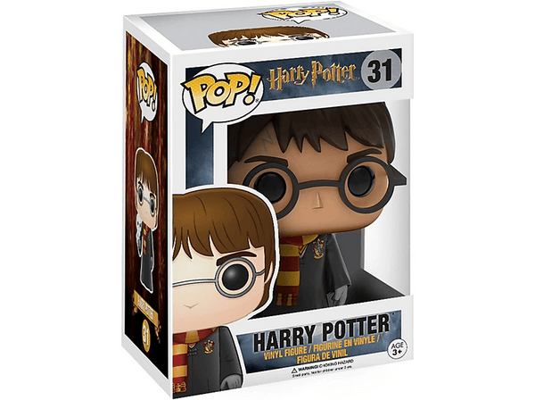 Figura Funko Pop! - Harry Potter - Harry Potter with Hedwig, 9 cm, Vinilo