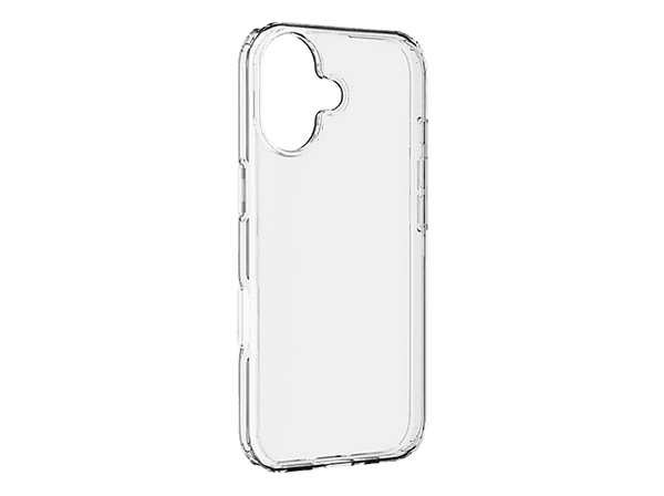Funda móvil - CellularLine CLEAR STRONG, Para iPhone 17, Rígida, Ultrarresistente, Antibacteriana, Certificación Military Test, Transparente