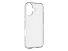 Funda móvil - CellularLine CLEAR STRONG, Para iPhone 17, Rígida, Ultrarresistente, Antibacteriana, Certificación Military Test, Transparente