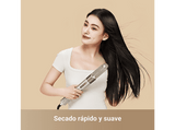 Moldeador - Dreame Air Style, 5 en 1, 1200W, Secado rápido, Alisa, da volumen, rizos y acabado liso, Gold Titanium