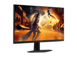Monitor gaming - AOC Q24G4RE, 23.8 QHD, 180 Hz, 1 ms, IPS, Adaptive Sync, NVIDIA G-SYNC Compatible, HDR10, Negro/Rojo