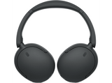 Auriculares inalámbricos - Sony WH-CH735NB, Noise Cancelling, 75h, Carga Rápida, Plegable, Bluetooth, Llamadas nítidas con IA, Negro