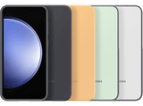 Funda - Samsung, para Galaxy S23 FE, Silicona, Trasera, Gris claro