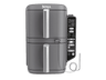 Freidora de aire - Ninja Double Stack XL, 2470 W, 9.5l, 2 Cajones independientes, 6 Programas, Gris