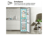 Frigorífico combi - LG GBBS313CPY, No Frost, 186 cm, 333 l, DoorCooling+™, Digital FRESHConverter+™, Inox antihuellas