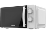 Microondas con grill - Taurus Ready Grill Ver.IV, 700 W, 6 Niveles de Potencia, 20 l, Descongelación, Puerta de Cristal, Blanco