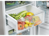 Frigorífico combi - Candy CCG3L517ES, Multi Airflow, 176 cm, 262 l, Plata