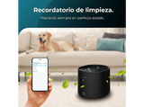 Bebedero automático inteligente - Cecotec Bebedero Pumba 2500 Refresh Smart, Capacidad 2.5L, Filtro, Control WIFI, APP, Silencioso, Negro