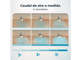 Ventilador de techo - Cecotec EnergySilence Aero 5600 Classic, 40 W, Motor DC, 52 pulgadas, Modo Verano/Invierno, Mando a distancia, Multicolor