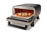 Mini horno - Ninja Artisan MO201EU, 1760 W, Hasta 370 ºC, 4 Programas, 5 Ajustes de Pizzas, Plata