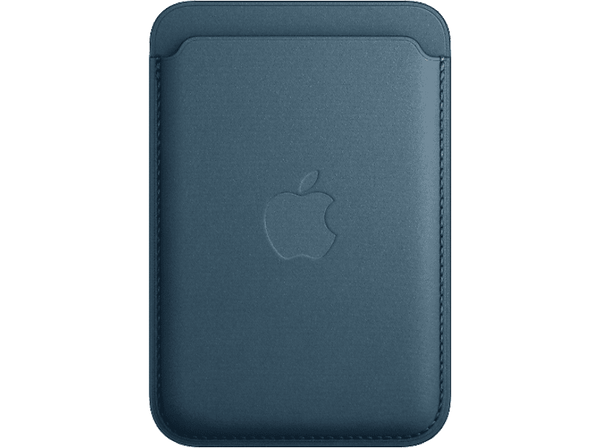 APPLE Cartera de trenzado fino con MagSafe para el iPhone, Azul pacífico