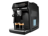 Cafetera superautomática - Philips 3300 Series EP3321/40, Tecnología AquaClean, 2 tazas, Presión Máx. 15 bar, Deposito de agua 1.8 l, 1500 W, Negro