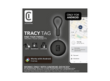 Tracker - Cellular Line Tracy Tag, Bluetooth, Autonomía 576h, Negro