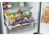 Frigorífico combi - Haier HTR3620ANMG, No Frost, 205 cm, 414 l, Fresh 0°C Zone, LED interior, Inox