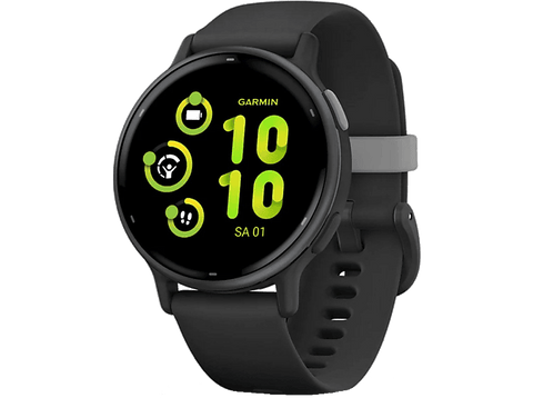 Reloj deportivo - Garmin Vívoactive® 5, Negro, 20 mm, 4GB, 1.2