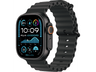 Apple Watch Ultra 2 (2024), GPS + Cellular, 49 mm, Caja de Titanio Negro, Gesto doble toque, Correa Ocean Band de color Negro