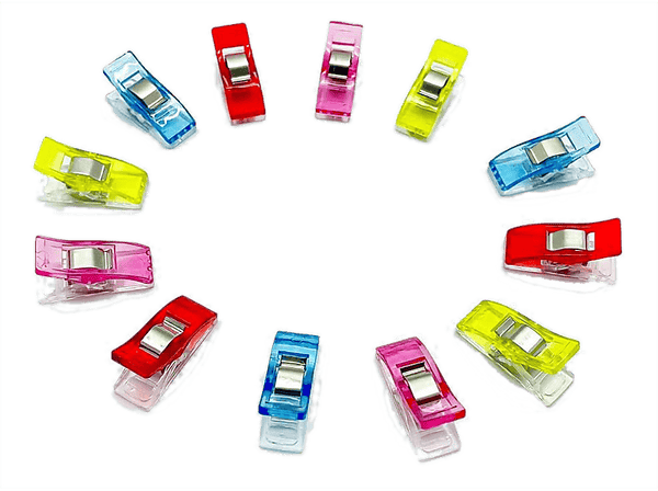 Accesorio costura - Alfa Pinzas, 12 unidades, Multicolor