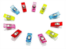 Accesorio costura - Alfa Pinzas, 12 unidades, Multicolor
