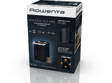 Calefactor - Rowenta Mini Excel Eco Safe SO9266, 2000 W, 25 m², Cerámico, 2 Velocidades, Temperatura Ajustable, Silencioso, Anticongelante, ECO, Negro