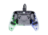 Mando Xbox - Turtle Beach Afterglow™ Wired RGB, Para Xbox Series, Con Cable, Tecnología Hall-Effect, Multicolor y Transparente