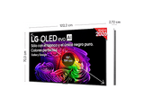 TV OLED 55 - LG OLED55G64LW, OLED 4K, Procesador Inteligente α11 AI Processor 4K Gen3, Smart TV, DVB-T2 (H.265), Gallery Design, Negro