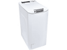 Lavadora carga superior - Hoover H-WASH 300 H3TM08TACE/1-37, 8kg, 1000rpm, Apertura Slow Motion, 75dB(A), Blanco