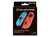 Funda Joy-Con 2 - Ardistel Blackfire Silicone Sleeve Gamer Kit, 2 fundas, Para Joy-Con 2 de Nintendo Switch 2, Azul y Rojo
