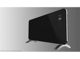 Convector - Cecotec Ready Warm 6770 Crystal Connection, 2000 W, LED, Placa decristal, Wi-Fi, Negro