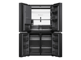 Frigorífico americano - Haier Horizon HCW99F18DIMB, No Frost, 182,5 cm, 630 l, Dispensador Agua y Hielo, Nutribank, Negro