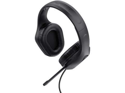 Auriculares gaming - Trust GXT 415 Zirox, Con Cable, Circumaurales, Booster Black