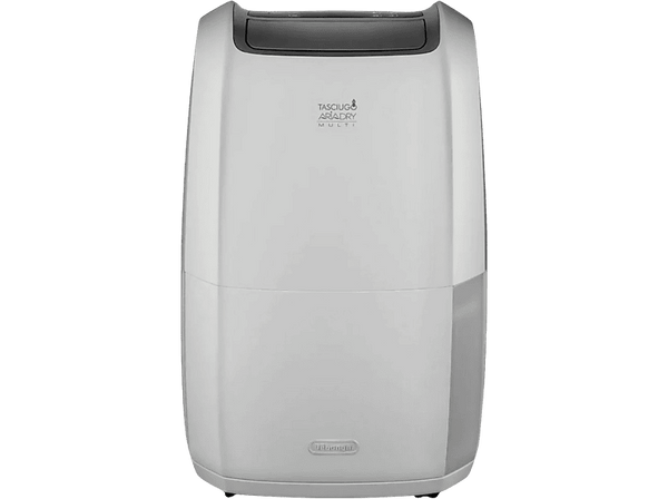 Deshumidificador - De'Longhi Tasciugo Aria Dry DDSX225, Extrae 21 l/día, Capacidad 2 l, Superficie 90m³, Función swing, Anticongelante, LCD, Blanco