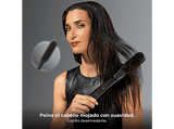 Secador - Cecotec AirLisse 6in1 iTwerk Platinum, Infrarrojos, Placas vibratorias, Función plasma, 3 modos, 6 accesorios, Platinum