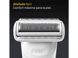 Afeitadora corporal - Braun BodyGroomer Series 5 BG5550, +4 accesorios de rasurado, Afeita Y Recorta, Wet&Dry, Gris
