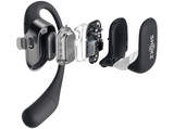 Auriculares conducción de aire - Shokz OpenFit, Intraurales, Bluetooth, 28h Autonomía, Negro