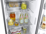 Frigorífico una puerta - Samsung Smart RR39C7BC6S9/EF, All Around Cooling, 186 cm, 387 l, Balda Plegable, WiFi, Inox