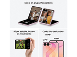 Móvil - Samsung Galaxy Z Flip8, Rosa, 512 GB, 12 GB RAM, 6.9 Dynamic AMOLED 2X , Exynos 2600, 4300 mAh, Android 17