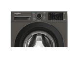 Lavadora carga frontal - Whirlpool WAM 07GB SPT, 10 kg, 1400 rpm, 15 Programas, Tecnología 6th sense, Adaptative Wash, Gris Manhattan