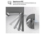 Congelador vertical - LG GFM61MCCSF, 324 l, 186 cm, No Frost, LinearCooling™, Negro