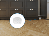Sensor de agua - Eufy T89203D1, Inalámbrico, 868 MHz, Compatible con el Sistema de Al, Blanco