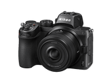 Cámara EVIL - Nikon Z5 + Objetivo 40mm, 24.3 megapixel, Pantalla de 8 cm Táctil Abatible, Sensor CMOS Full Frame, Negro