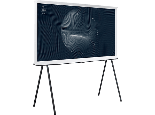 TV QLED 50" - Samsung The Serif TQ50LS01BGUXXC, UHD 4K, Quantum Processor 4K, Smart TV, DVB-T2 (H.265), Blanco