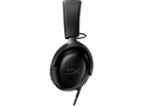 Auriculares gaming - HyperX Cloud III, Con cable, Audio espacial DTS®, Compatible PS5, XBOX Series X|S, Switch, Mac y móviles, Negro