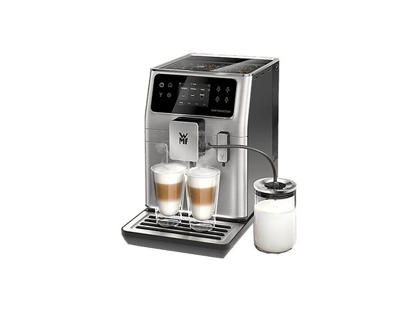 Cafetera superautomática - WMF Perfection 660, 15 bar, 1550 W, 2 Tazas, Pantalla Táctil de 3.5", Doble Thermoblock, Negro