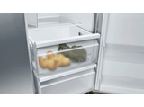Frigorífico americano - Balay 3FAE494XE, No Frost, 178.7 cm, 562 l, Ancho especial 90 cm, Cajón BigBox, Inox