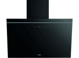 Campana decorativa - Whirlpool AKR 62F LT K, 4 velocidades, 650 m³/h, 59.8 cm, TouchControl, Con temporizador, Negro